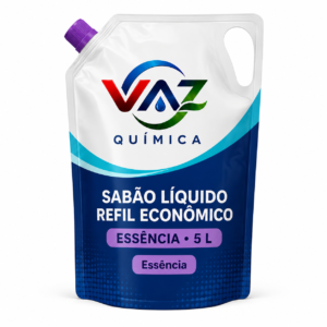 Sabão Líquido Refil Econômico - Essência 5L - VAZ Química