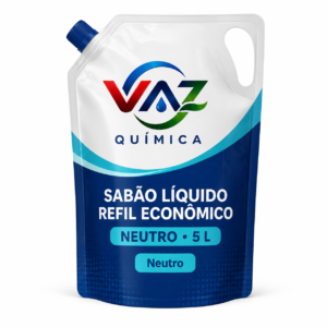 Sabão Líquido Refil Econômico - Neutro 5L - VAZ Química